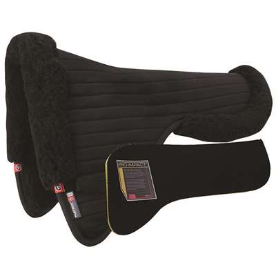 T3 FlexForm Matrix Ergonomic Half Pad with CoolBackÂ® - Black