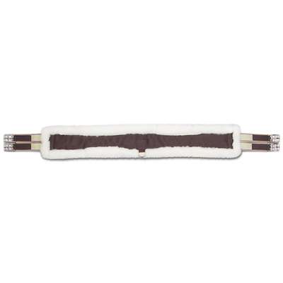 Contoured WoolBack Girth with Double Elastic Ends