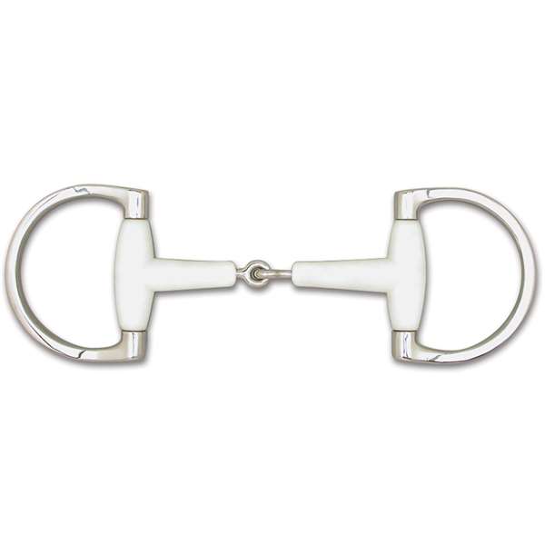 Flexi Snaffle Dee- 3 3/4" Rings, Size: 5"