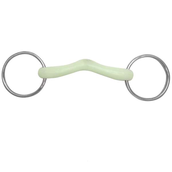 Loose Ring with Apple Ported Flexi Mouthpiece, Size: 5"