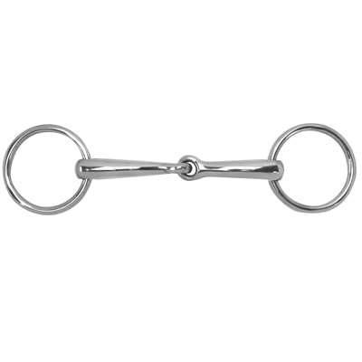 Mini Loose Ring Snaffle, Size: 3 3/4"