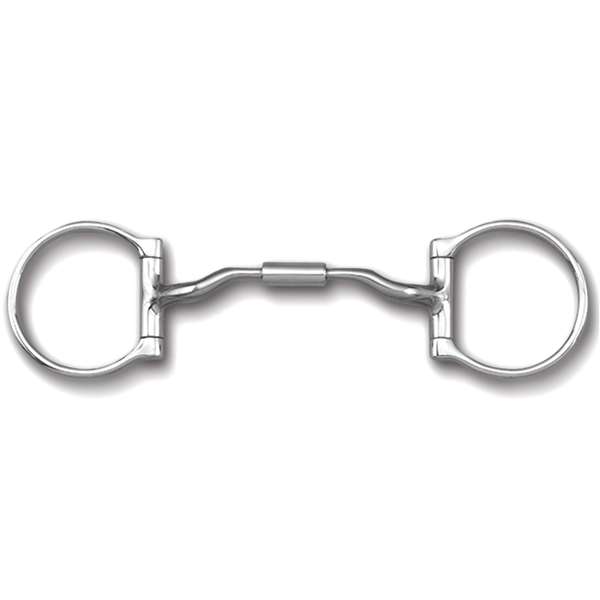 Myler Western Dee Low Port Comfort Snaffle MB 04, Size: 5"