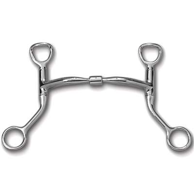 Myler HBT Shank Comfort Snaffle with Narrow Barrel MB 01, Size: 5"