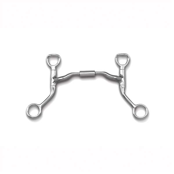 Myler HBT Shank Low Port Comfort Snaffle MB 04, Size: 4 3/4", 5 1/2", 5"