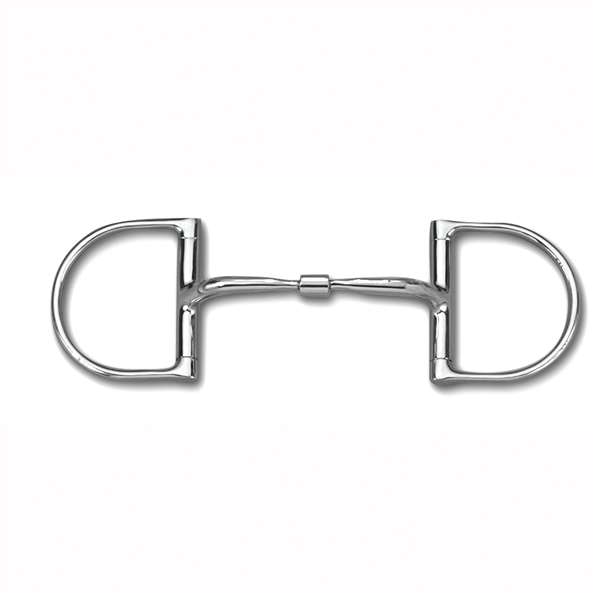 Myler Dee without Hooks Comfort Snaffle with Narrow Barrel MB 01, Level 1, Size 5"