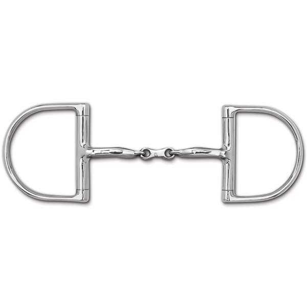 Myler Dee without Hooks French Link Snaffle MB 10, Size: 5"