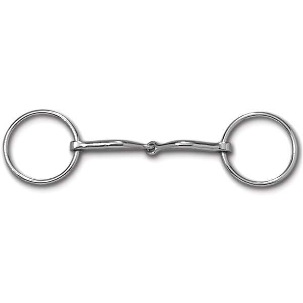 Myler Loose Ring Stainless Steel Single Joint MB 09, Size: 5"