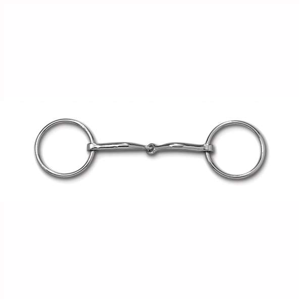 Myler Loose Ring Sweet Iron Single Joint MB 09, Size: 5"