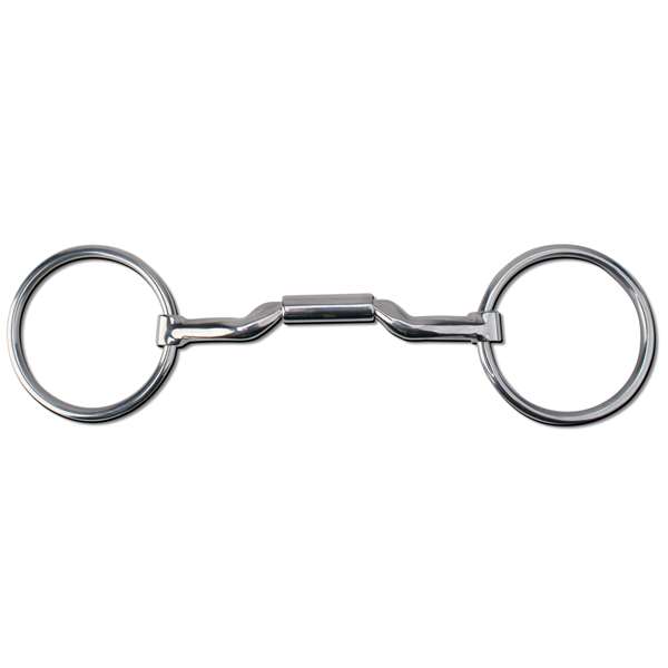 Myler Loose Ring Mullen with Low Ported Barrel MB 06-14mm, Size: 5 1/2", 5 1/4", 5", 6"