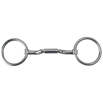 Myler Loose Ring Mullen Forward Tilt Ported Barrel MB 36-14mm, Size: 5 1/2", 5 1/4", 5", 6"