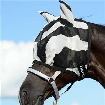 Bucas Zebra Buzz Off Fly Mask