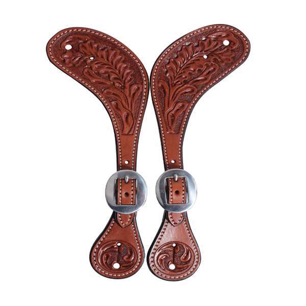 Professional's Choice Muleshoe Oak Spur Strap