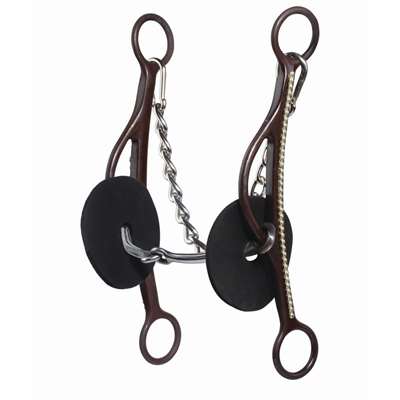 The Brittany Pozzi Collection by Professional's Choice Long Gag Smooth Snaffle