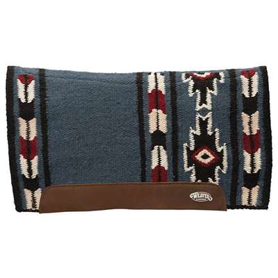 Oversize Pad Flex Contour Wool Blend Felt Saddle Pad, 3/4" Thickness