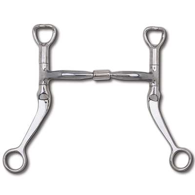 Myler Flat Shank Comfort Snaffle with Narrow Barrel MB 01, Size: 5"