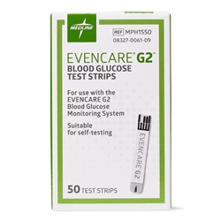 EvenCare G2 Glucose Test Cards