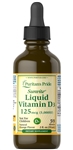 Liquid Vitamin D3 5000 IU by Puritan's Pride, 2 oz.