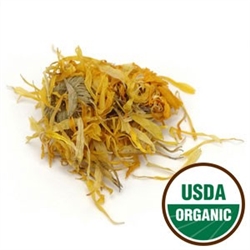 Calendula Flowers, Whole, Organic, 4 ounces