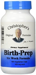 Dr. Christopher's Birth Prep, 100 capsules