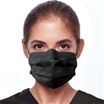 BlakCat Face Mask, Earloop, 4-Layer, 4-Fold, ASTM Level 3, 50/bx