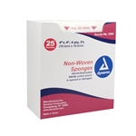 McKesson Non-Woven Sponges, 4 ply, 2 per pkg.