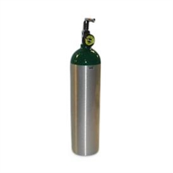 Aluminum Oxygen Cylinder by Allied Healthcare, Size D