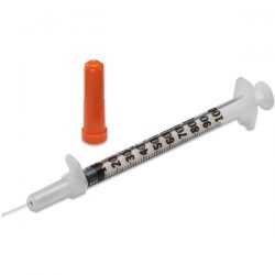 Tuberculin Syringes with Needle - 1cc 25g x 5/8" TB