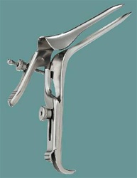 Graves Vaginal Speculum, Side Open, Miltex