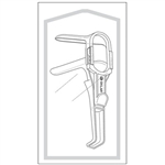 Sklar Vaginal Speculum Graves Medium, Sterile