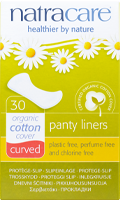 Natracare Panty Liners - Curved