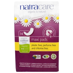Natracare Natural Pads - Regular Pads 14/Box