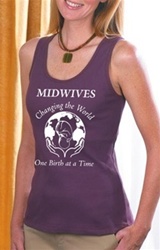 Midwives Ladies Tank Top, 100% Cotton