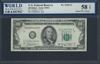 U.S. Federal Reserve, Fr. 2162-G, 100 Dollars, Series 1950 E Signatures: Granahan/Fowler 58 TOP About UNC Choice  