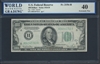 U.S. Federal Reserve, Fr. 2156-H, 100 Dollars, Series 1934 D Signatures: Clark/Snyder 40 Extremely Fine  