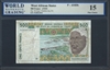 West African States, P-410Db, 500 Francs, (19)92, Signatures: Korsaga/Ouattara (sig. 23), 15 Fine Choice