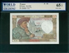 France, P-093, 50 Francs, 24.4.1941, Signatures: Rousseau/Favre-Gilly, 65 TOP UNC Gem