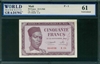Mali, P-01, 50 Francs, 22.9.1960, Signatures: Maiga/Sow, 61 Uncirculated