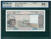 West African States, P-808Ti, 5000 Francs, 1987, Signatures: Fadiga/Alipui (sig. 20), 64 TOP UNC Choice