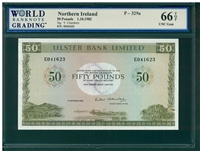 Northern Ireland, P-329a, 50 Pounds, 1.10.1982, Signatures: V. Chambers, 66 TOP UNC Gem
