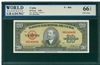 Cuba, P-80b, 20 Pesos, 1958, Signatures: Martinez/ Herrera, 66 TOP UNC Gem