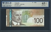 Canada, P-105c, 100 Dollars, 2004/2006, Signatures: Jenkins/Dodge, 65 TOP UNC Gem