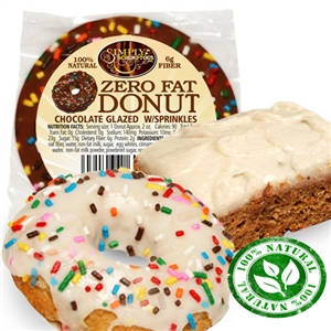 Fat Free Carrot Cake-Fat Free Donut Combo