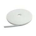 3/4" x 75' Hook & Loop Roll White For Cable Management