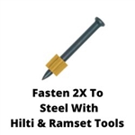 1-7/8" Nail for Ramset, Hilti Tools Shoot 2x To Steel DeWalt 50057