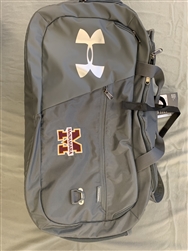 Gray Under Armour Duffle Bag