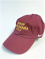 Maroon Golf Baseball Cap