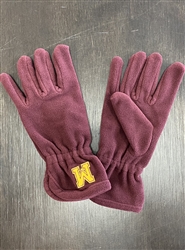 MaroonFleece Gloves