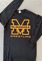Big M Wrestling Long Sleeve T Shirt