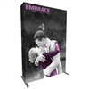 Embrace 2x3 pop up display with fitted dye-sub SEG graphic including endcaps great for trade show back walls