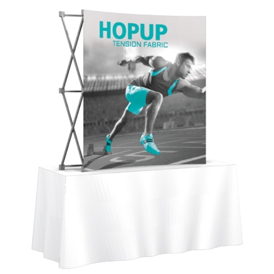 Hopup 2x2 Curved with Front Graphic